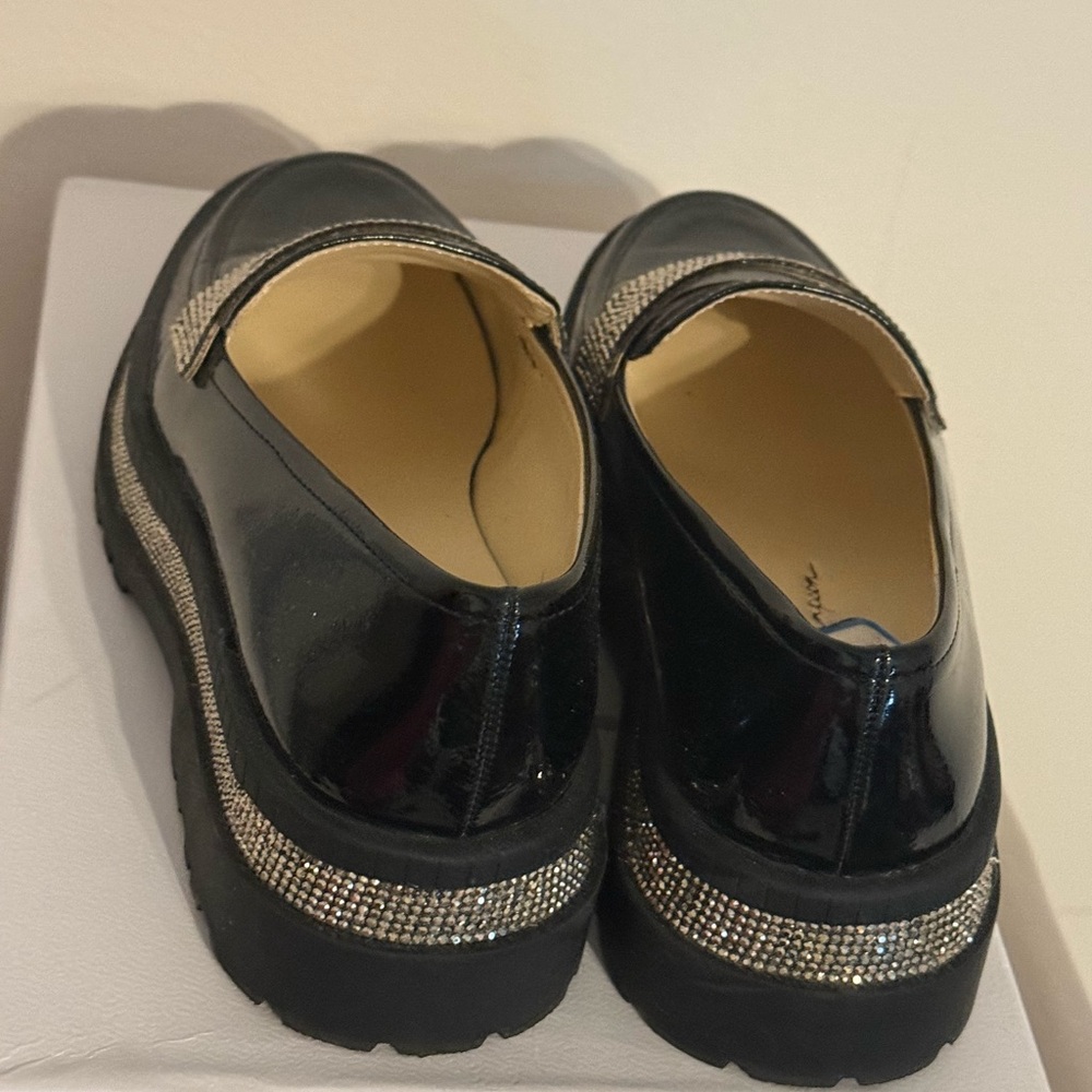 Jessica Simpson Rhinestone Loafers Size 6 - Picture 5 of 13